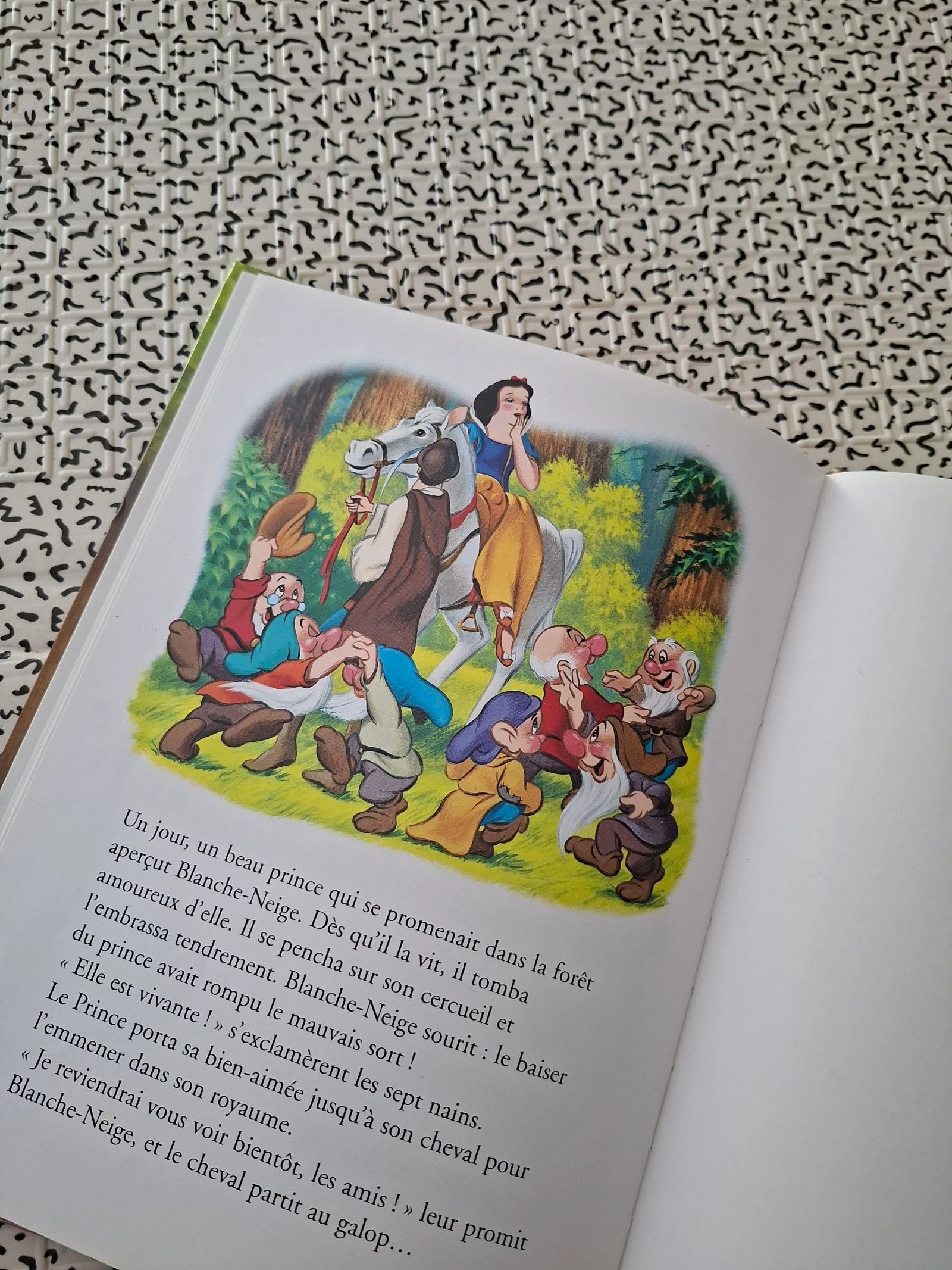 Libro de Disney Blancanieves y los Siete Enanitos – Gran Libro de Oro Hachette 2006 – photo 6